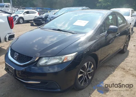 2013 Honda Civic Ex from USA, damaged, VIN 2HGFB2F81DH556026